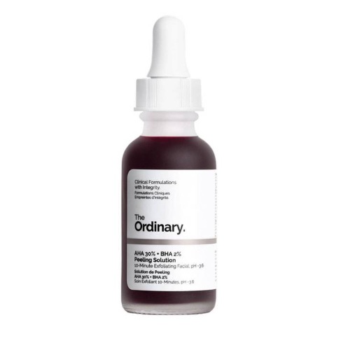 The Ordinary AHA BHA Peeling solution