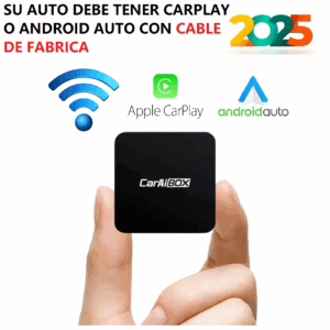 Adaptador carplay y android auto 2 en 1 inalambrico