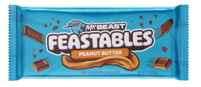 Chocolate Feastables sabor Peanut Butter