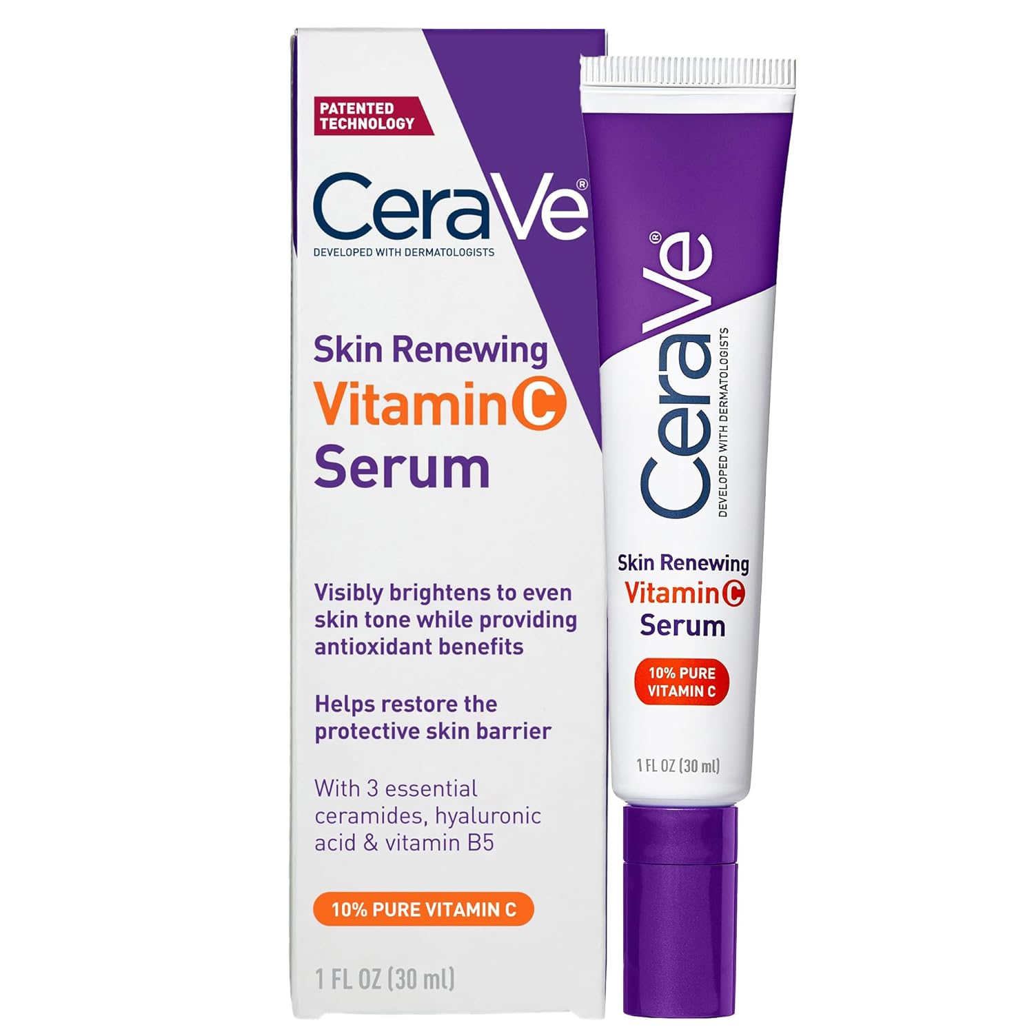 Serum Renovador De Vitamina C 30ml - Cerave Skin Renewing