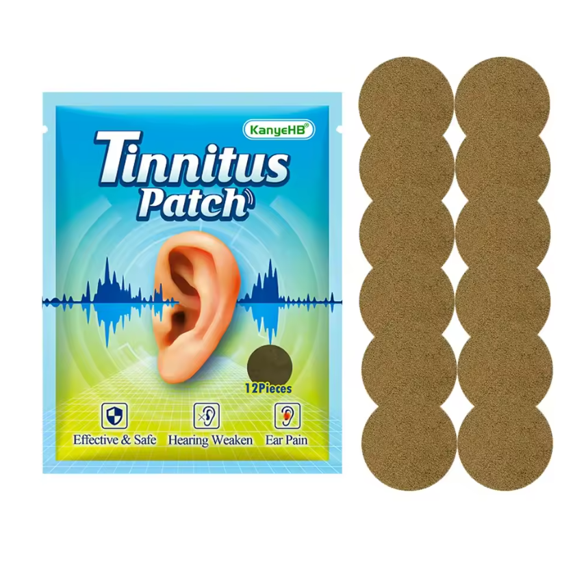Parche Tinitus Zumbido Tinnitus Oido Dolor Oidos Ruido x12
