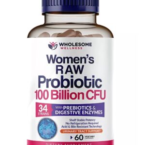 Suplemento Wholesome Wellness Probioticos Prebiotico 60 Caps
