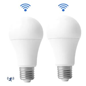 Foco Led Sensor De Movimiento Luz Pack X2