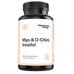 Wholesome Story Myo D Chiro Inositol 120 Capsulas Ovarios