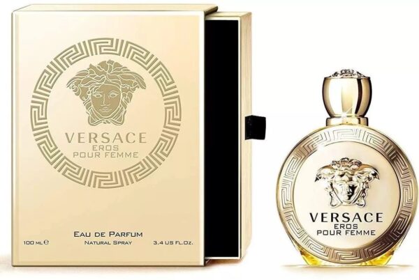 Perfume Versace Eros Pour Femme 100ml Eau de Parfum EDP mujer