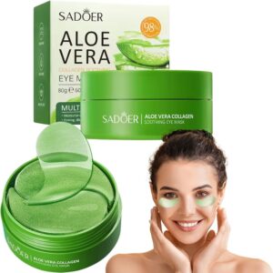 Mascarilla Parches Colageno Ojeras Oscuras Arrugas debajo de los ojos X 60 Und