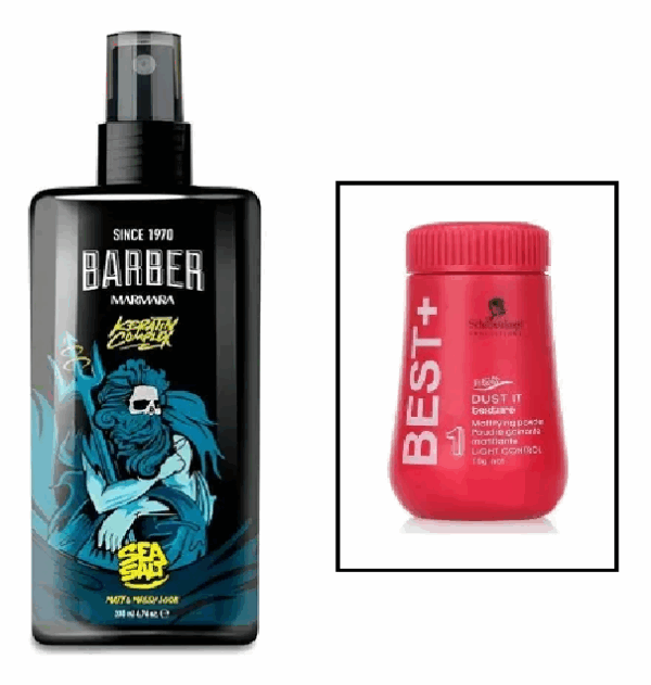 Sea Salt Spray Sal De Mar Marmara + Polvo Texturizador Ondas
