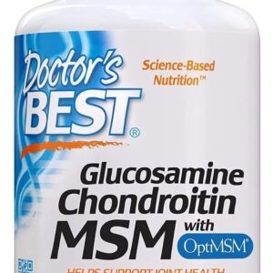 Glucosamina Chondroitin Optimsm Dr Best 240 Capsulas