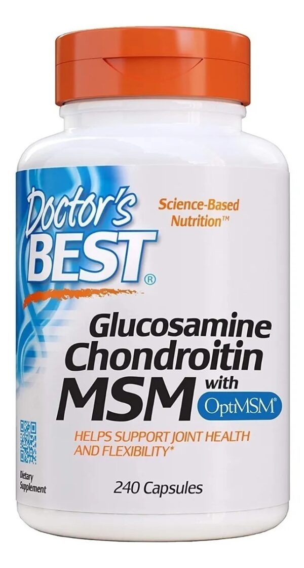 Glucosamina Chondroitin Optimsm Dr Best 240 Capsulas