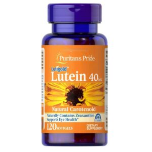Vitamina Puritans Pride Luteina 40mg Con Zeaxantina 1600mcg 120 Caps