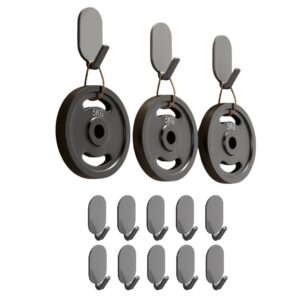 10 Ganchos Adhesivos Ultra Resistentes Soporte Colgantes