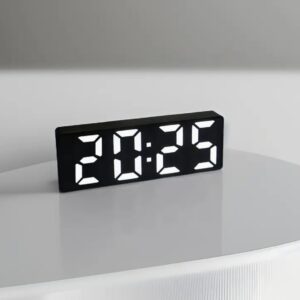 Reloj Digital Led Pared Vision Nocturna Noche Inalambrico