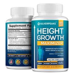 Vitamina Silverpeaks Hormona Crecimiento Estatura Alto