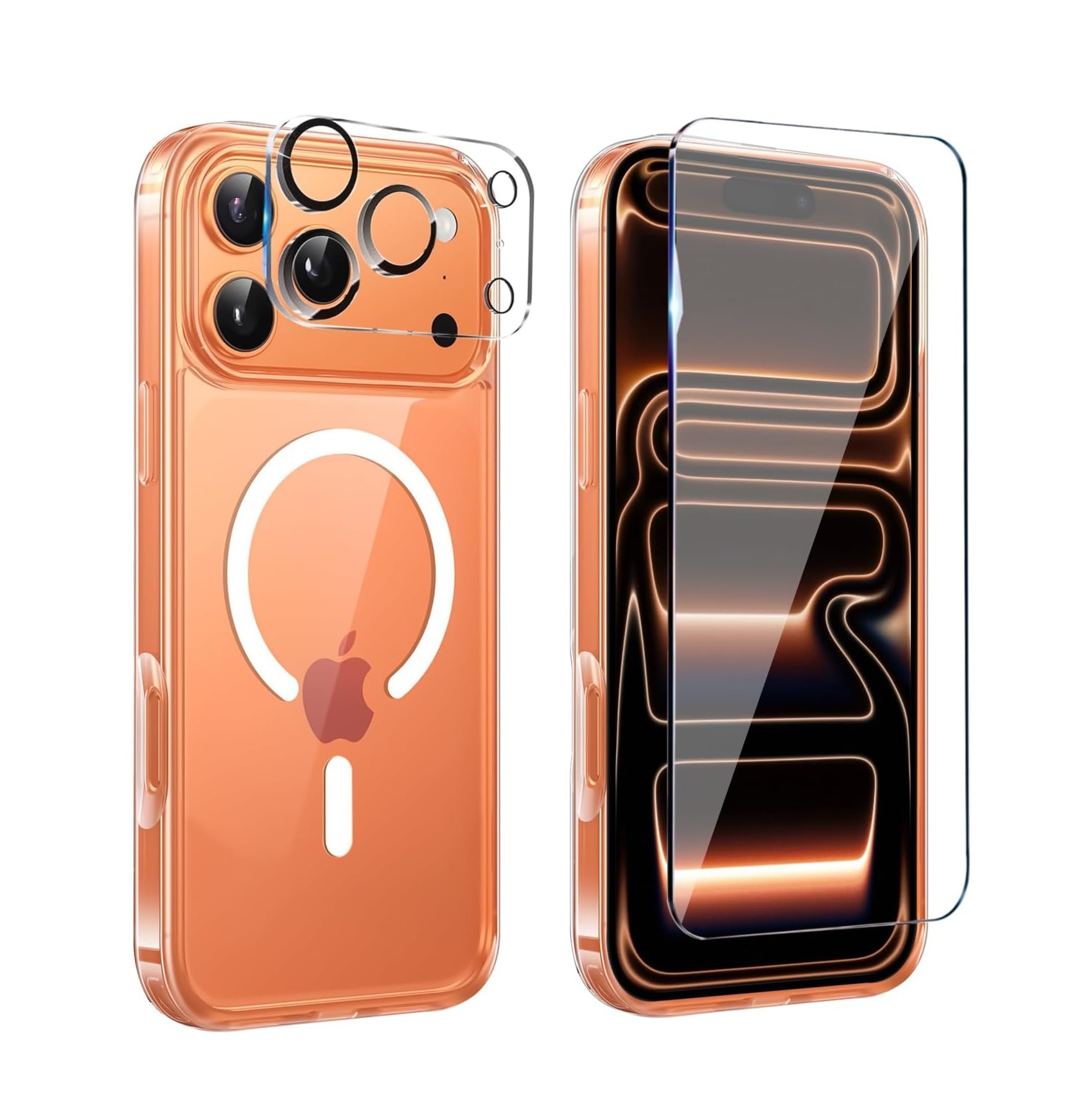 Funda Case Para iPhone 17 Pro Max + Mica Vidrio Y Camara