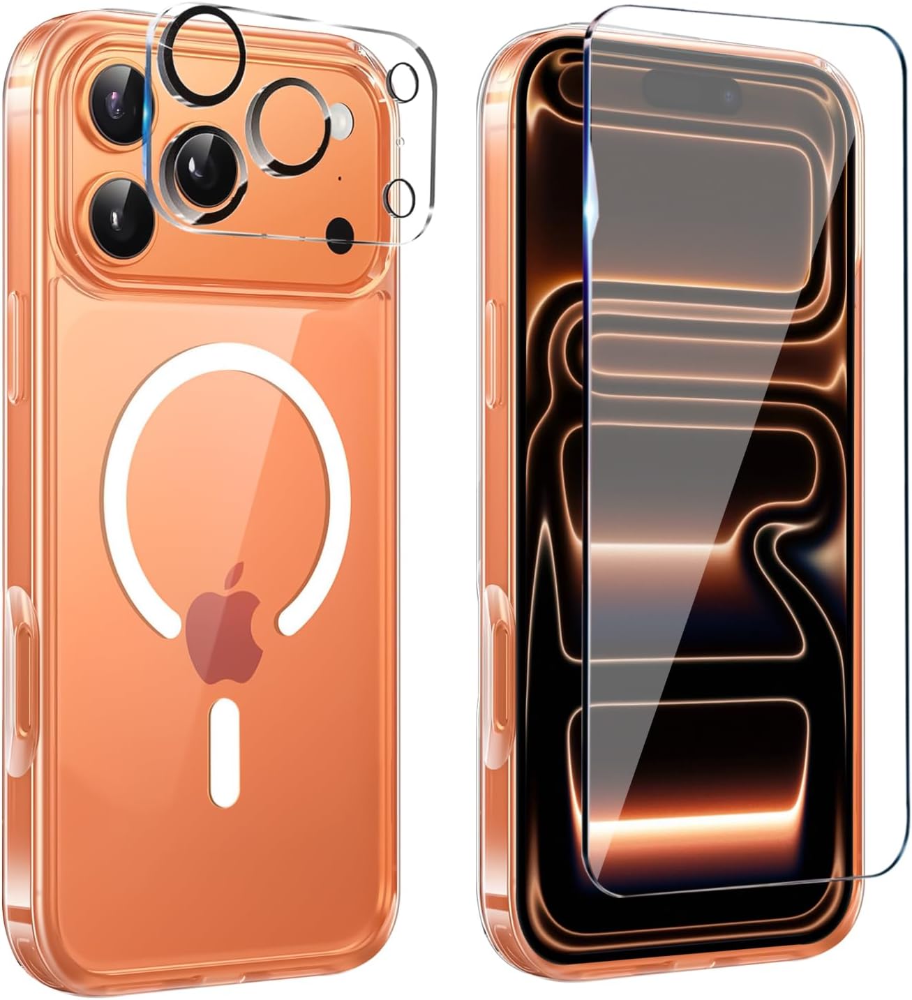 Funda Case Para iPhone 17 Pro Max + Mica Vidrio Y Camara - Imagen 2