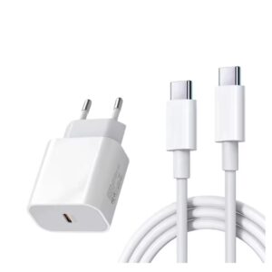 Cargador Para iPhone 17/16/15 Cubo 35w + Cable Tipo C