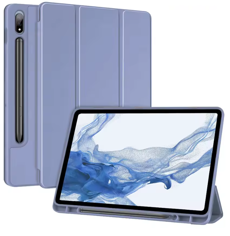 Case Funda Para Galaxy Tab S6 Lite 2020/22/24 Morado Lila