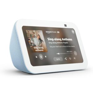 Amazon Echo show 5 3era gen Con Asistente Virtual Alexa cloud blue azul