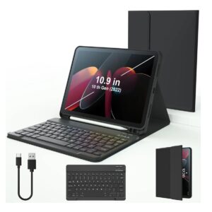 Funda Case Teclado Para iPad A16 11 2025 Y iPad 10 De 10,9
