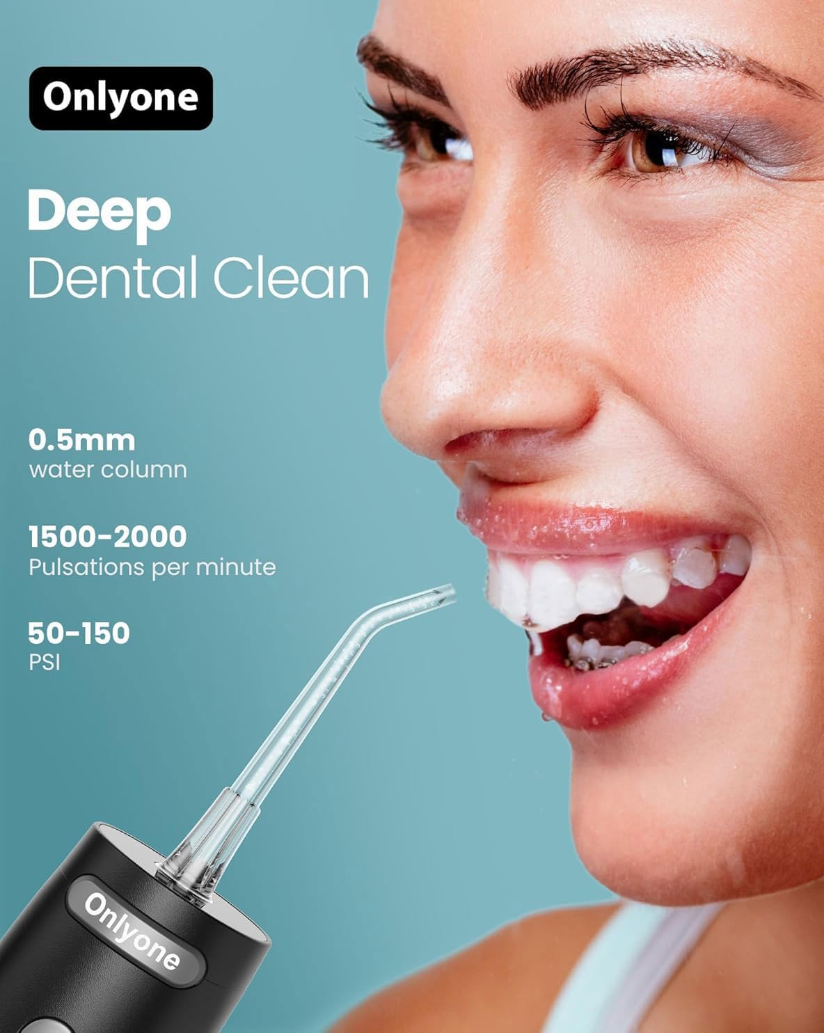 Irrigador Bucal Limpieza Dental Hilo Dental Electrico - Imagen 4