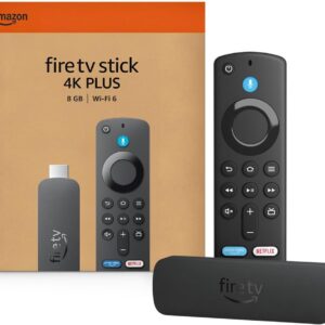 Amazon Fire Tv Stick 4k Plus Wifi6 Hdr10+ Pa38ca Negro