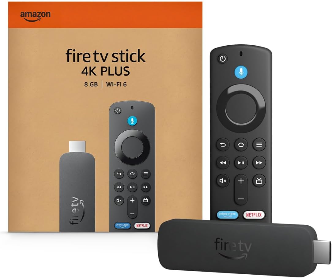 Amazon Fire Tv Stick 4k Plus Wifi6 Hdr10+ Pa38ca Negro