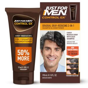 Version Xl Extra Grande 178ml Shampoo Just For Men Control