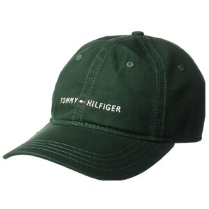 Gorra De Algodón Tommy Hilfiger Clasica - Gorro Verde