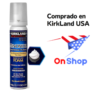 Kirkland minoxidil espuma