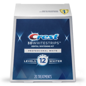 Tiras Blanqueadoras Crest 3d Whitestrips Professional X20