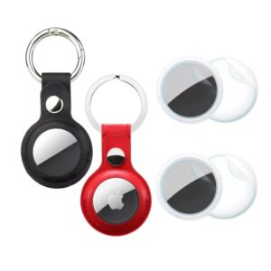 02 Funda Case Llavero Para Apple Airtag 2 Y 1 Cuero Y Micas 2026 y 2021