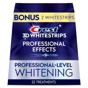 Tiras Blanqueadoras Crest 3d Whitestrips Professional X20
