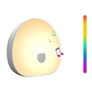 Lampara De Mesa Luz Musica Relajante Y Colores Para Dormir