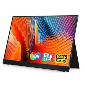 Monitor Portátil 15.6 1080p Fhd Ips Full Hd Pantalla Gamer