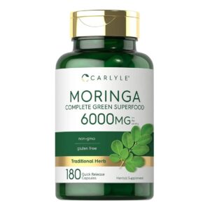 Vitamina Carlyle Moringa Oleifera 6000mg 180 Caps