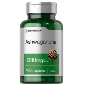 Vitamina Ashwagandha 1380 Mg - 180 Capsulas - Horbaach