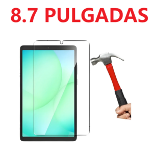 Mica De Vidrio Para Tablet Samsung Tab A9 y A11 de 8.7 pulgadas (sm-x110)