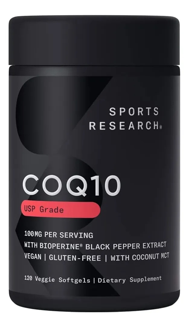 150 Caps Ubiquinol Coenzima Q10 Cápsulas Sport Research Insípido - Imagen 2