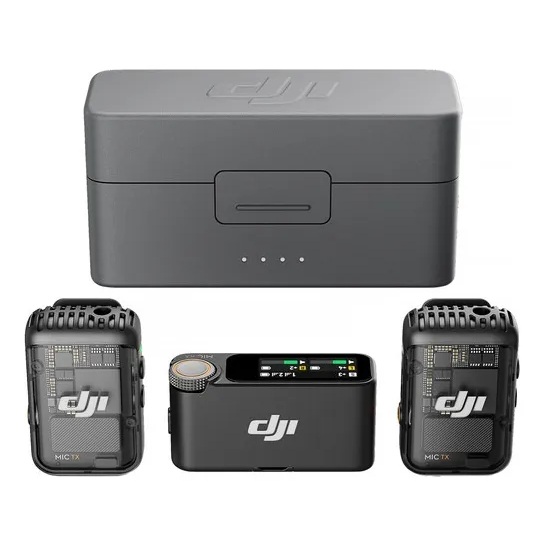 Kit De Transmisor Inalámbrico Dji Mic 2 2tx + 1rx + Estuche