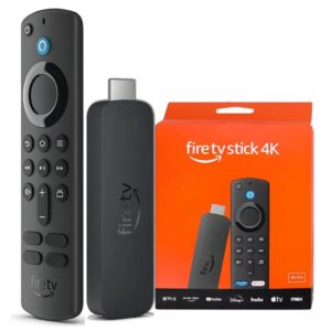 Amazon Fire Tv Stick 4k Ultra Hd (2° Gen) (2023) Wi-fi 6 Col Negro De Voz