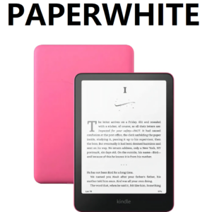 Amazon Kindle PAPERWHITE E-reader 12va generacion 2024 de 7 pulgadas color rosa pink