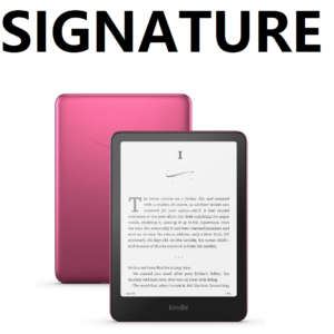 Amazon Kindle PAPERWHITE SIGNATURE E-reader 12va generacion de 7 pulgadas color rosa pink