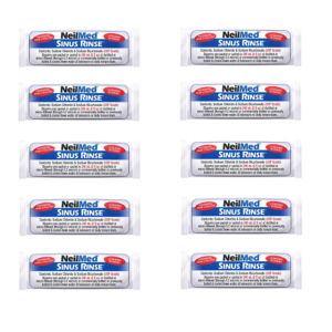 10 Soluciones Nasales Neil Med Lavado Nasal Nariz Limpia