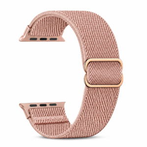 Correa nylon reforzado para apple watch 42mm 44mm 45mm 46mm 49mm ROSADO
