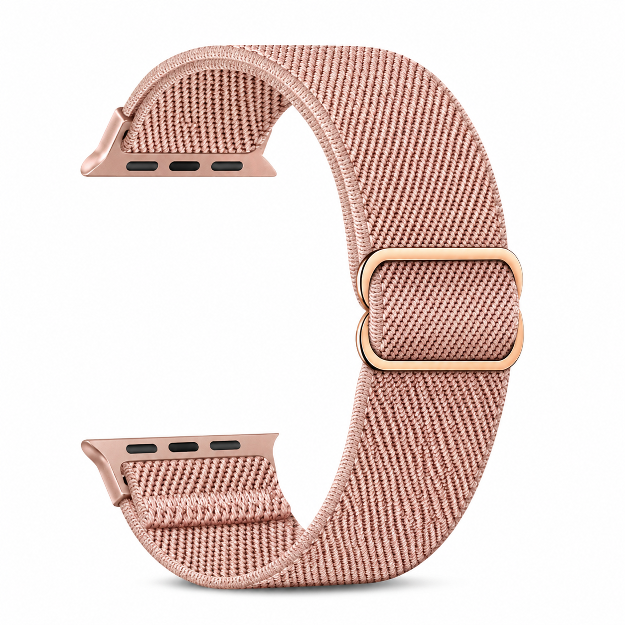 Correa nylon reforzado para apple watch 42mm 44mm 45mm 46mm 49mm ROSADO