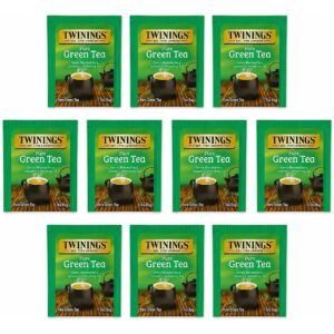 10 Sobres Twinings Te Verde Puro Green Tea Inglaterra