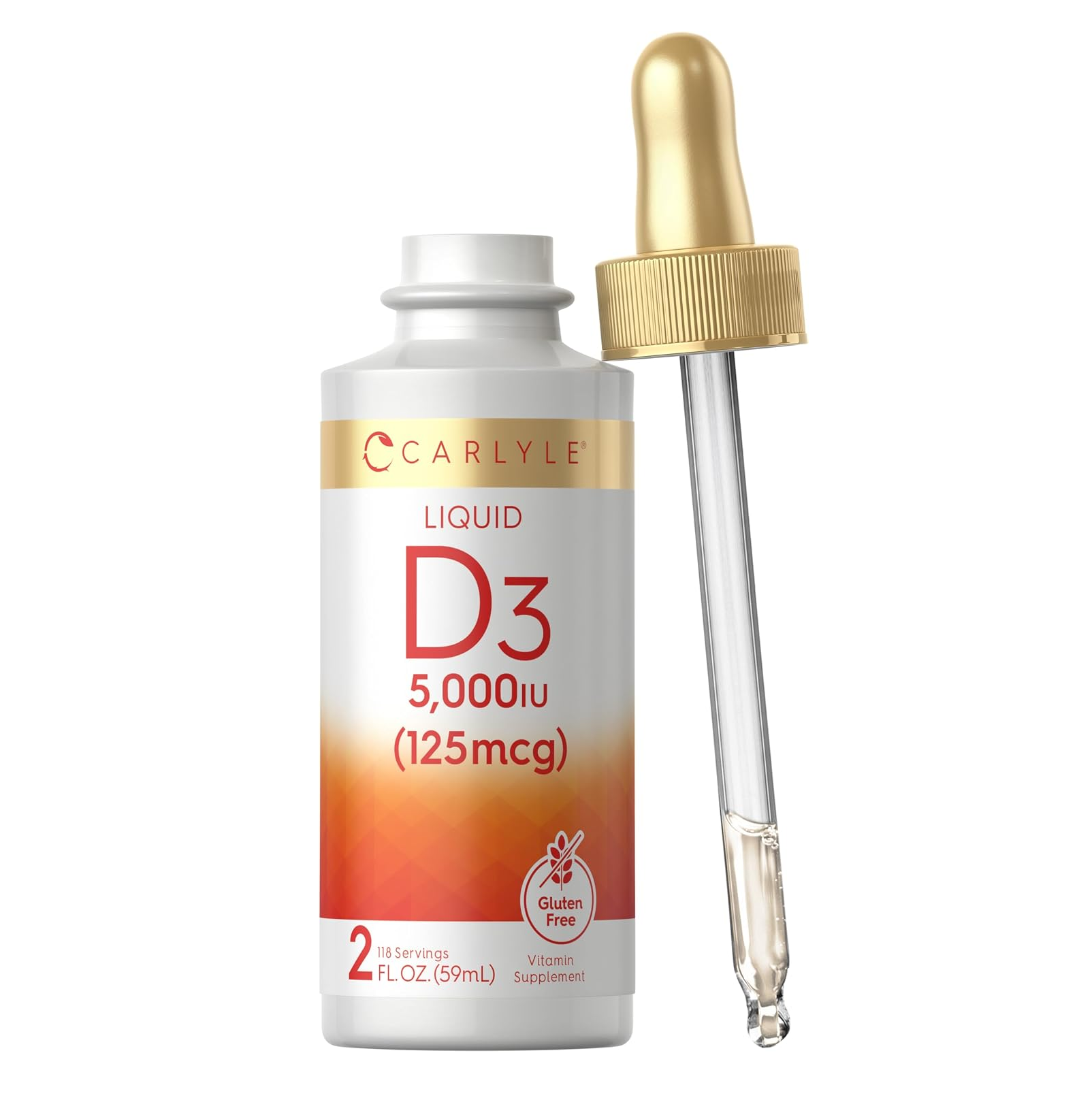 Carlyle Vitamina D3 Gotas 5000 Iu 59ml - 118 Dias