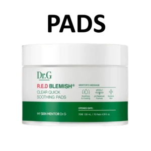 Dr.g Red Blemish Clear Quick Soothing Pads