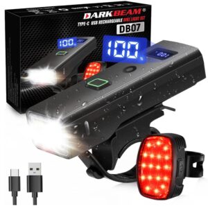 1200 Lumen Luz Para Bicicleta Swittn Delantera Trasera