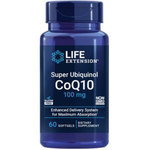 Vitamina Life Extension Super Ubiquinol Coq10 100mg 60 capsulas
